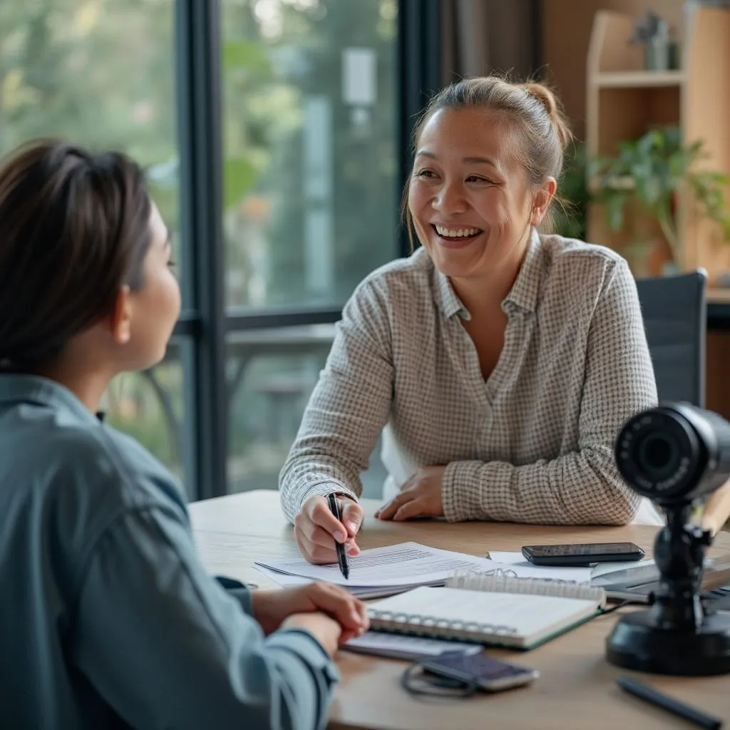 Sessione individuale di coaching con un formatore
